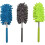3 Pieces Telescopic Duster, Microfiber Duster for Cleaning,Extendable Foldable Washable Duster 1