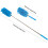 3 Pieces Telescopic Duster, Microfiber Duster for Cleaning,Extendable Foldable Washable Duster 2
