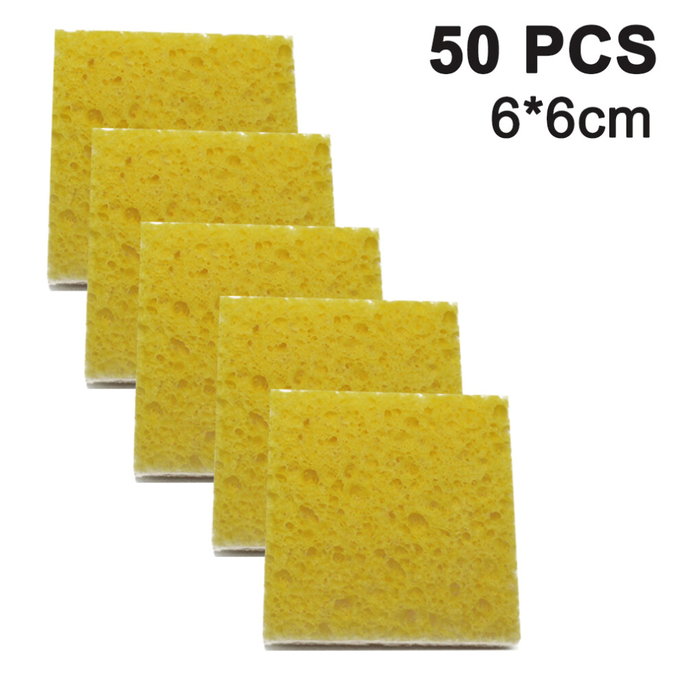 Limbo 50Pcs Compressed Facial Sponges, Cellulose Facial Sponges,6*6Cm