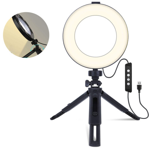 Ring Light Selfie Ring Light with Tripod Dimmable Beauty Desktop Ring light 1