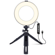 Ring Light Selfie Ring Light with Tripod Dimmable Beauty Desktop Ring light