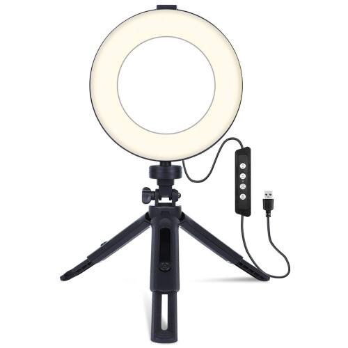 Ring Light Selfie Ring Light with Tripod Dimmable Beauty Desktop Ring light