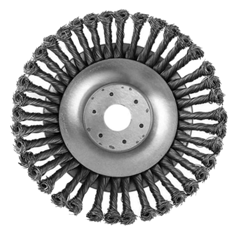 Professional Weed Joint Brush Weed Brush Brushcutter Brush Cutter Knotted Steel Wire Silver ,150 Mm 6228927295239