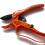 Ratchet secateurs ,Garden branch shears,Orange red 2