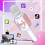 Wireless Bluetooth Karaoke Microphone with LED Light, Kids Karaoke Machine 6