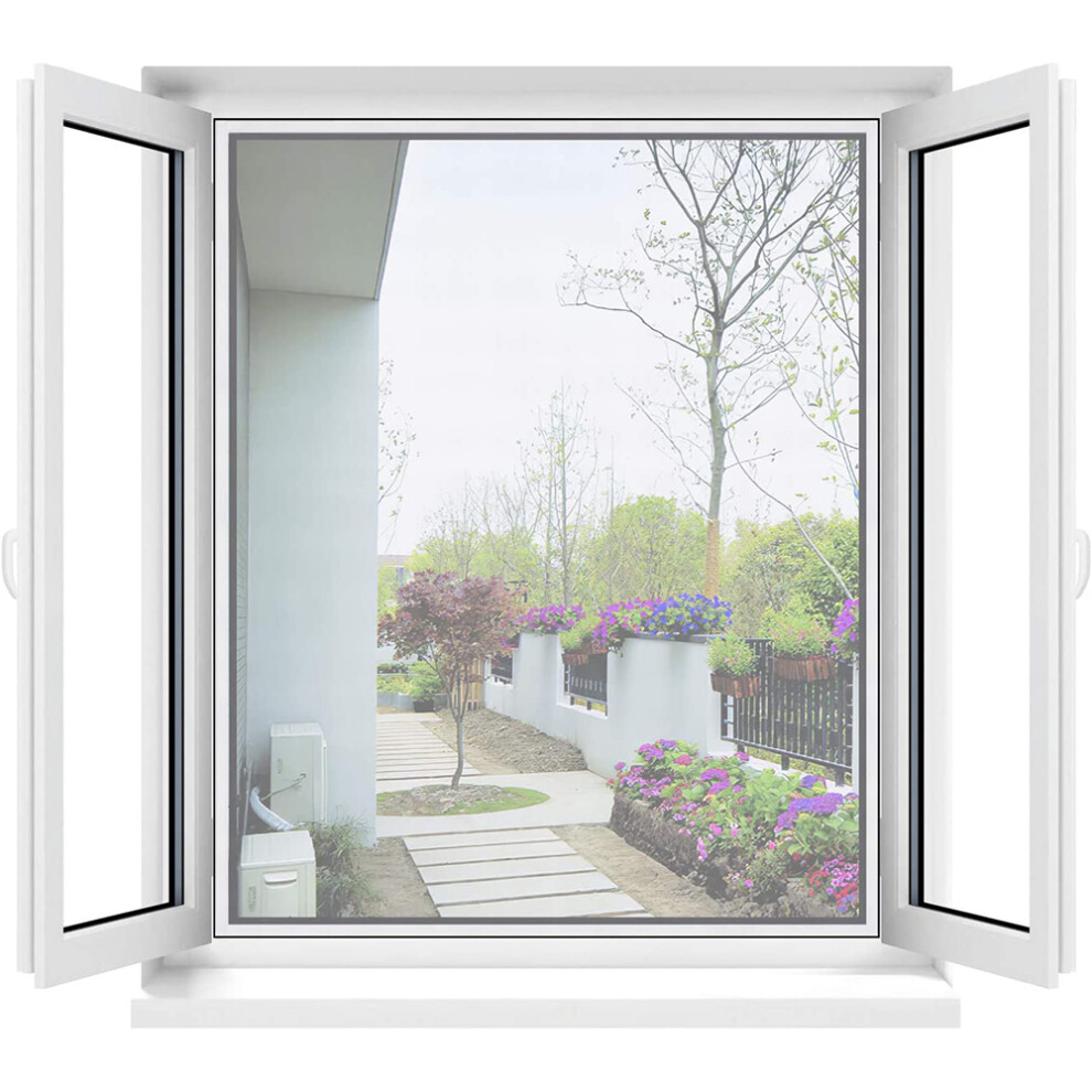 Universal Window Transparent Fly Screen / Washable Net / Adjustable Insect Net, Diy Window Size 6228927297318