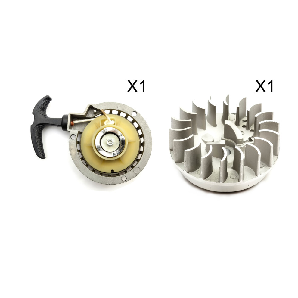 Mini Moto Air Cooled 47Cc 49Cc Pull Start Short With Flywheel Dirtbike Silver 5055583047855