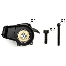 Mini Pocket Bike Strong Plastic Pullstart Pully + Bolts Minimoto Dirtbike ATV