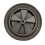 Heavy Duty 11 Inch Wheel Solid Rubber Tyre Puncture Proof 1/2" Bore Wheelbarrow 2