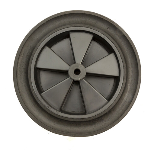 Heavy Duty 11 Inch Wheel Solid Rubber Tyre Puncture Proof 1/2" Bore Wheelbarrow 1