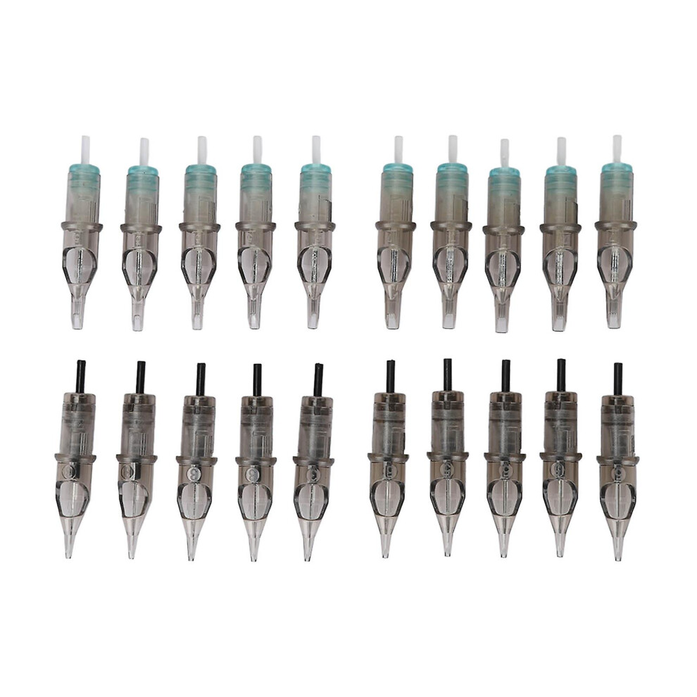 20pcs Disposable Cartridge Needles Assorted Sizes 1203rl 1205rl 1205rm 1207rm Cartridge Needles