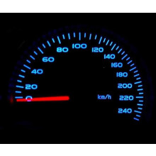 Blue LED Dash Speedo Lighting Spare Part Replacement For Nissan 200Sx S13 Turbo