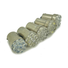 5 x 245 207 R5W Ba15S 9 LED Bulb Lighting Lamp Replace Spare Part Replacement White