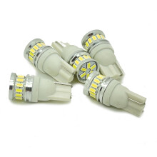 5 x Yellow 12v 24v Strobe flash warning LED T10 W5W 501 504 LED bulb lights recovery canbus