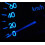 509T LED Dashboard Speedo Bulbs Blue Red Green White Lighting Disco Rainbow 2