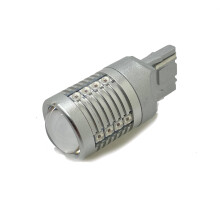 1 x 582 W21W 7440 red canbus LED bulb 3030 rear fog tail brake