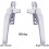 Window Handle Latch Lock Replacement (white) (2pcs) 3
