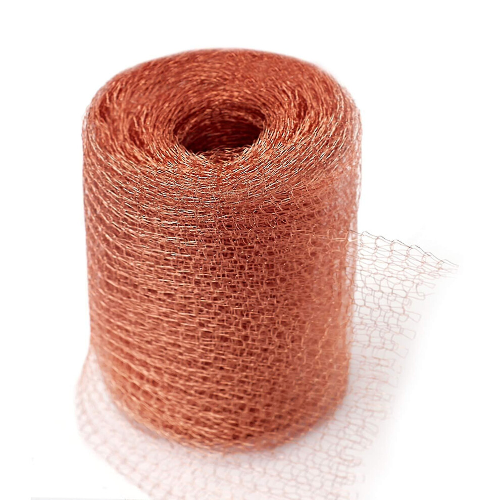 Pure Copper Mesh Rodent Pest Control Fine Wire Mesh Roll For Mouse Hole Filler Rat Snail Slug Deterrent Trap-image-OPC-PDP6BXQ-NEW