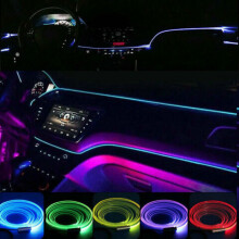 12 V Interior ambient lighting neon EL wire rope fibreoptic for BMW