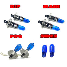 55w H1 H1 H3 501 7500K xenon headlight light bulbs for Alfa Romeo 145 1994-01
