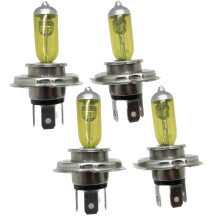 4 x H4 472 Euro golden yellow 3000K halogen bulbs 60/55W snow fog