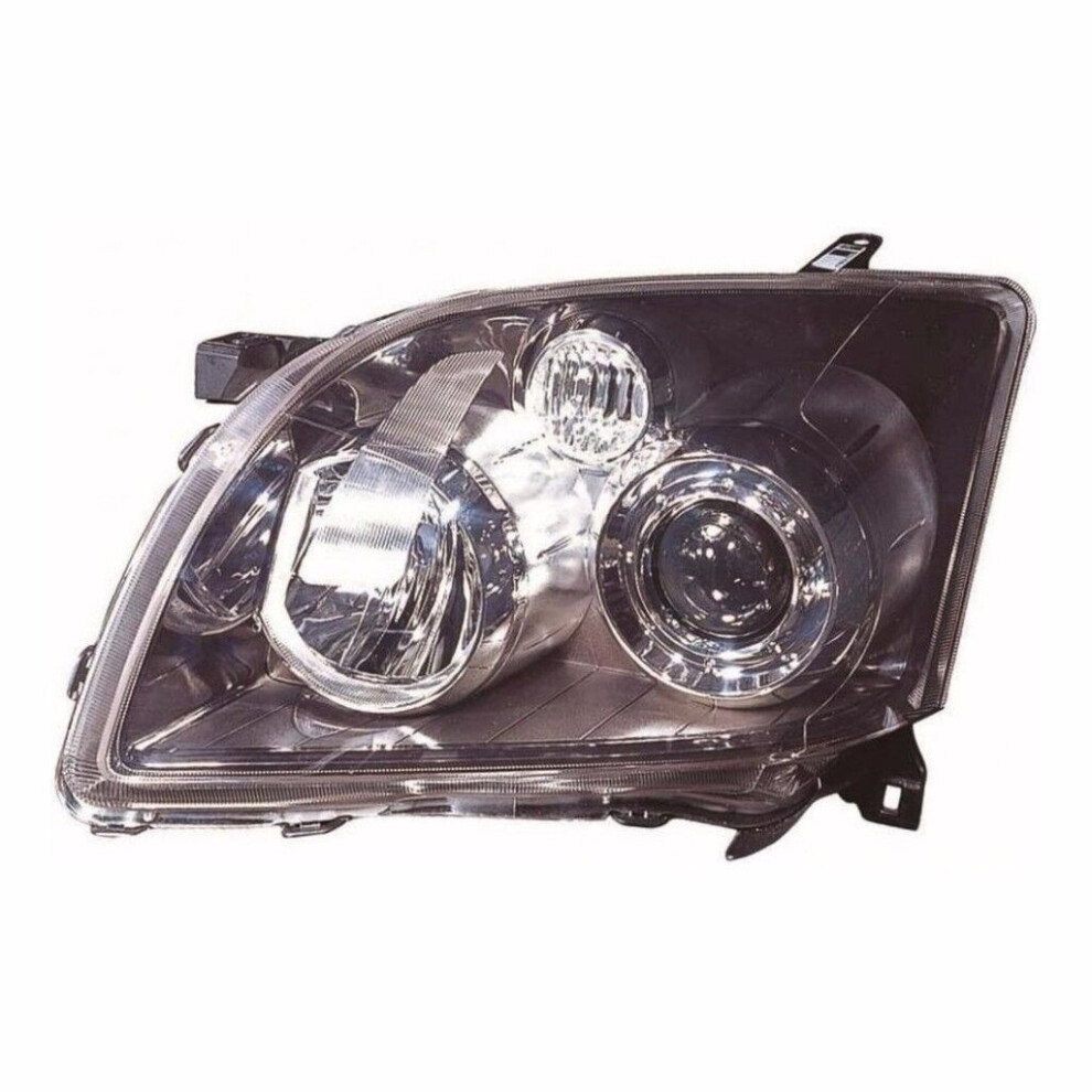 For Toyota Avensis Mk2 4/2006-2009 Headlight Headlamp Uk Left Side Ns Black 5037692231110