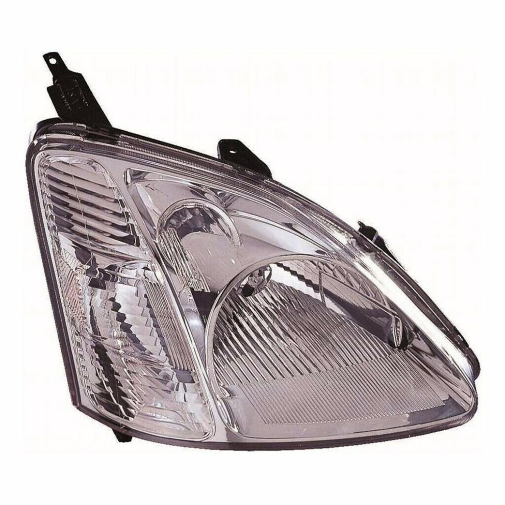 For Honda Civic 3&5 Door 2001-2002 Headlight Headlamp Chrome Drivers Side Os 5037692231646