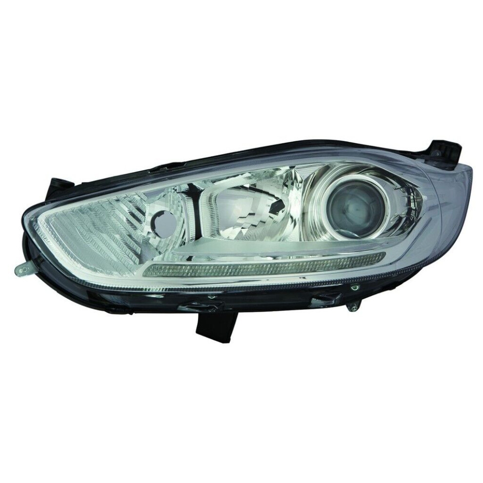For Ford Fiesta Mk7 12-18 Left Side Headlight With Led Drl Titanium & St 5037692265146