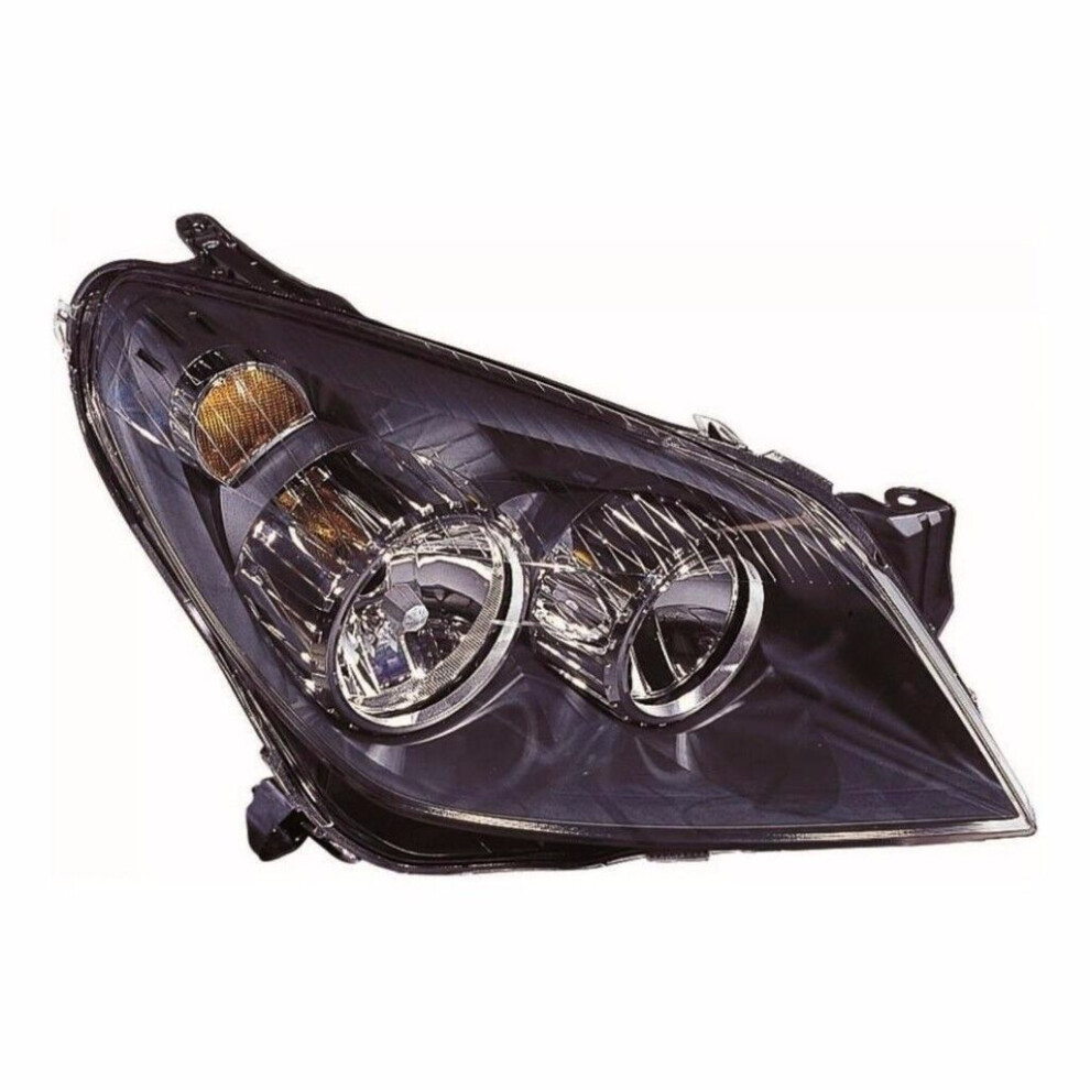 For Vauxhall Astra H Mk5 Hatchback 5/2004-6/2007 Headlight Lamp Right Os Black 5037692233084