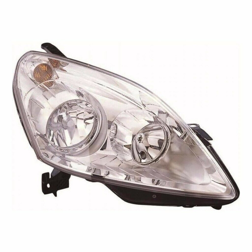 For Vauxhall Zafira Mk2 3/2008 Headlight Headlamp Chrome Uk Drivers Side O/S 5037692233169