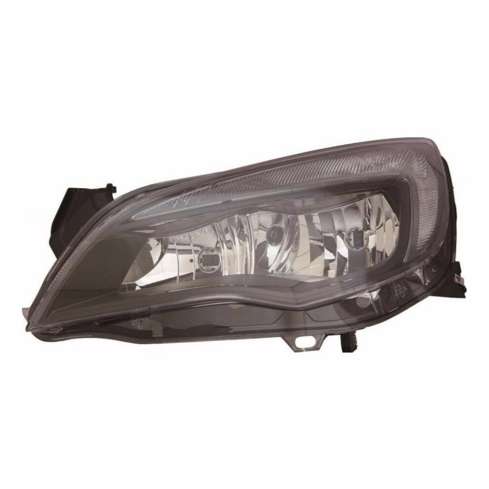 For Vauxhall Astra J 09-12 Left Headlight Headlamp Sport Models Black 5037692265184