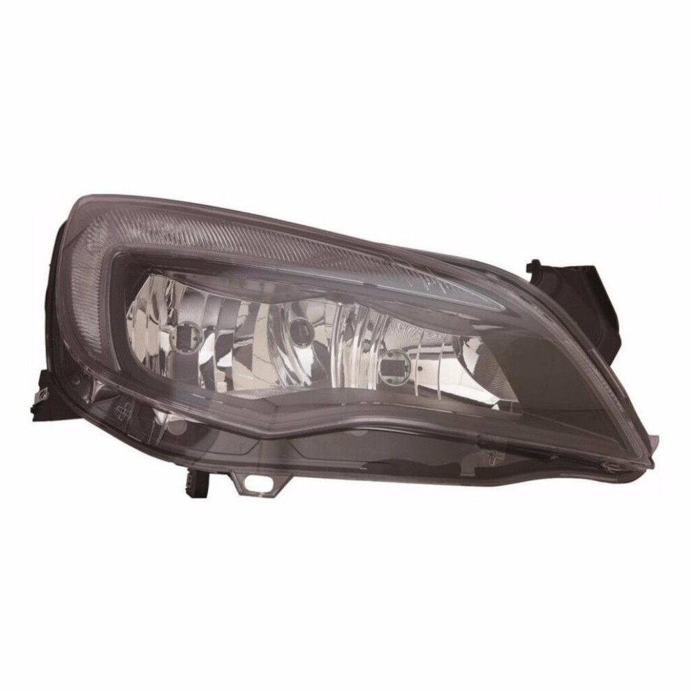 For Vauxhall Astra J 09-12 Right Headlight Headlamp Sport Models Black 5037692265177
