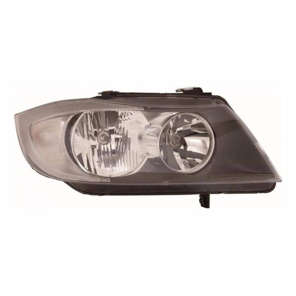 For Bmw 3 Series E90 4 Door Saloon 3/2005-9/2008 Headlight Lamp Right Os Black 5037692235446