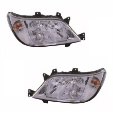 For Mercedes Sprinter Mk2 2003-2006 Headlights Headlamps 1 Pair O/S And N/S