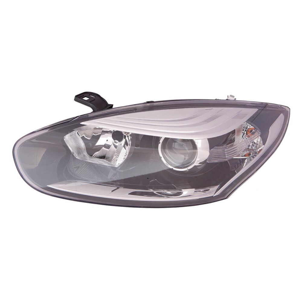 Left Ns Side Headlight Headlamp Chrome For Renault Megane Mk3 01.12-On Black 5037692273066