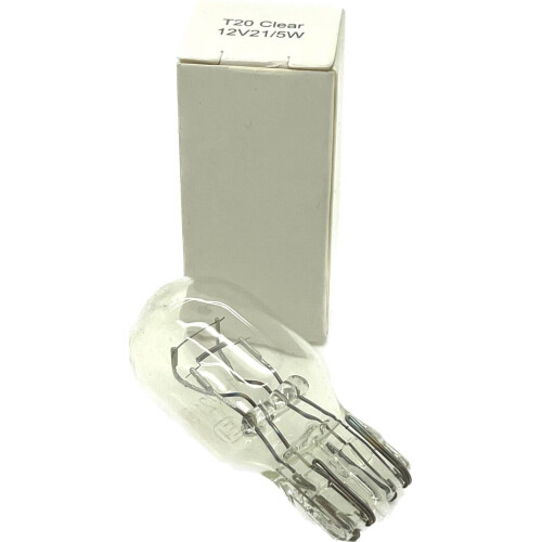 T20 12v 21W/5W 580 clear replacement bulb DRL STOP/TAIL 1