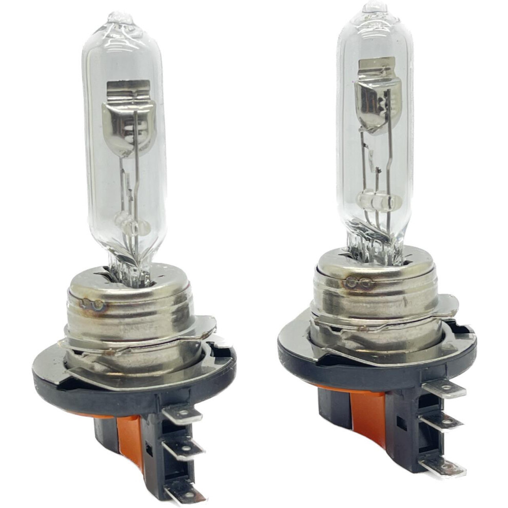 2 x H15 715 replacement halogen bulb 35w e marked 12v 55/15w