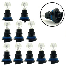10 X 12V HP24W with socket 24W Clear white DRL bulbs P24W 928