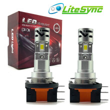 H15 LED Headlight Bulbs Kit 18000 Lumens Canbus Error Free 72w DRL