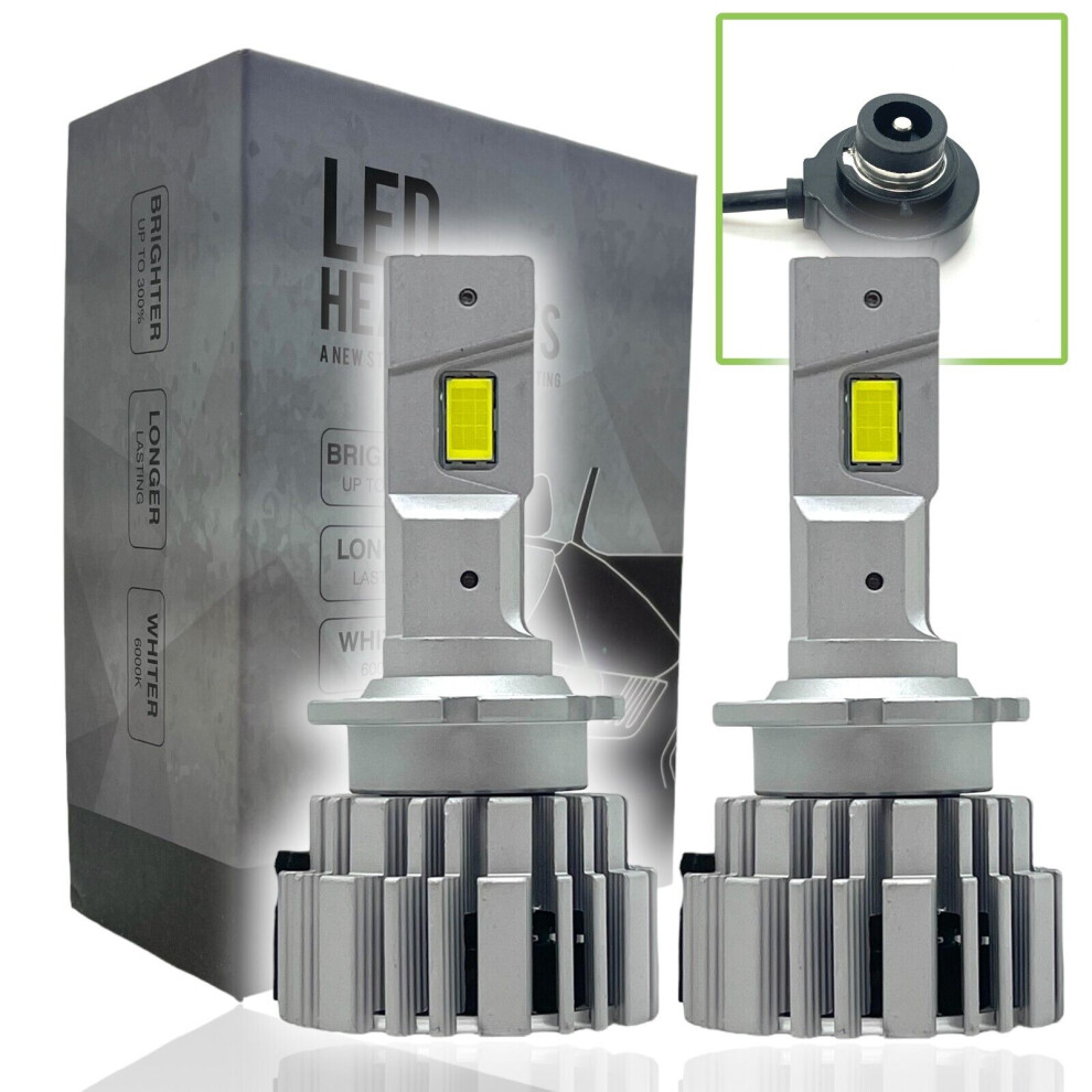 Pair Litesync D2s D2r Led Headlight Bulbs To Replace Xenon Hid 13000Lm 5060620946435