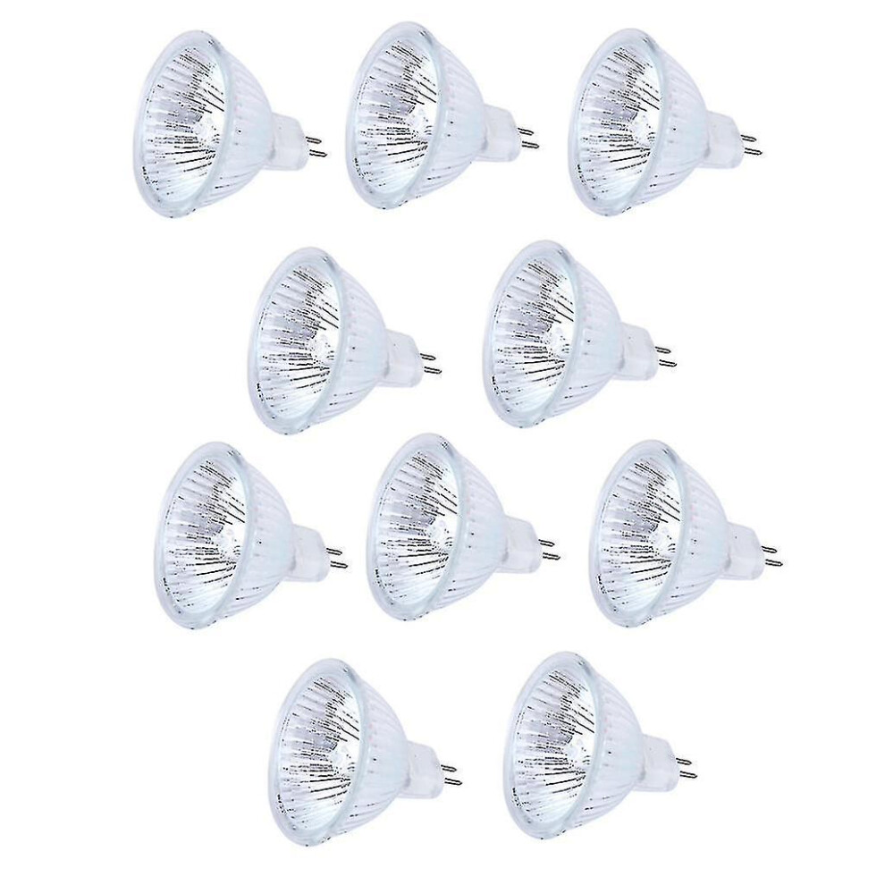 10 X Mr16 12v 20w 20 Watt Halogen Light Bulb Flood Bar-image-OPC-PDP6KGH-NEW