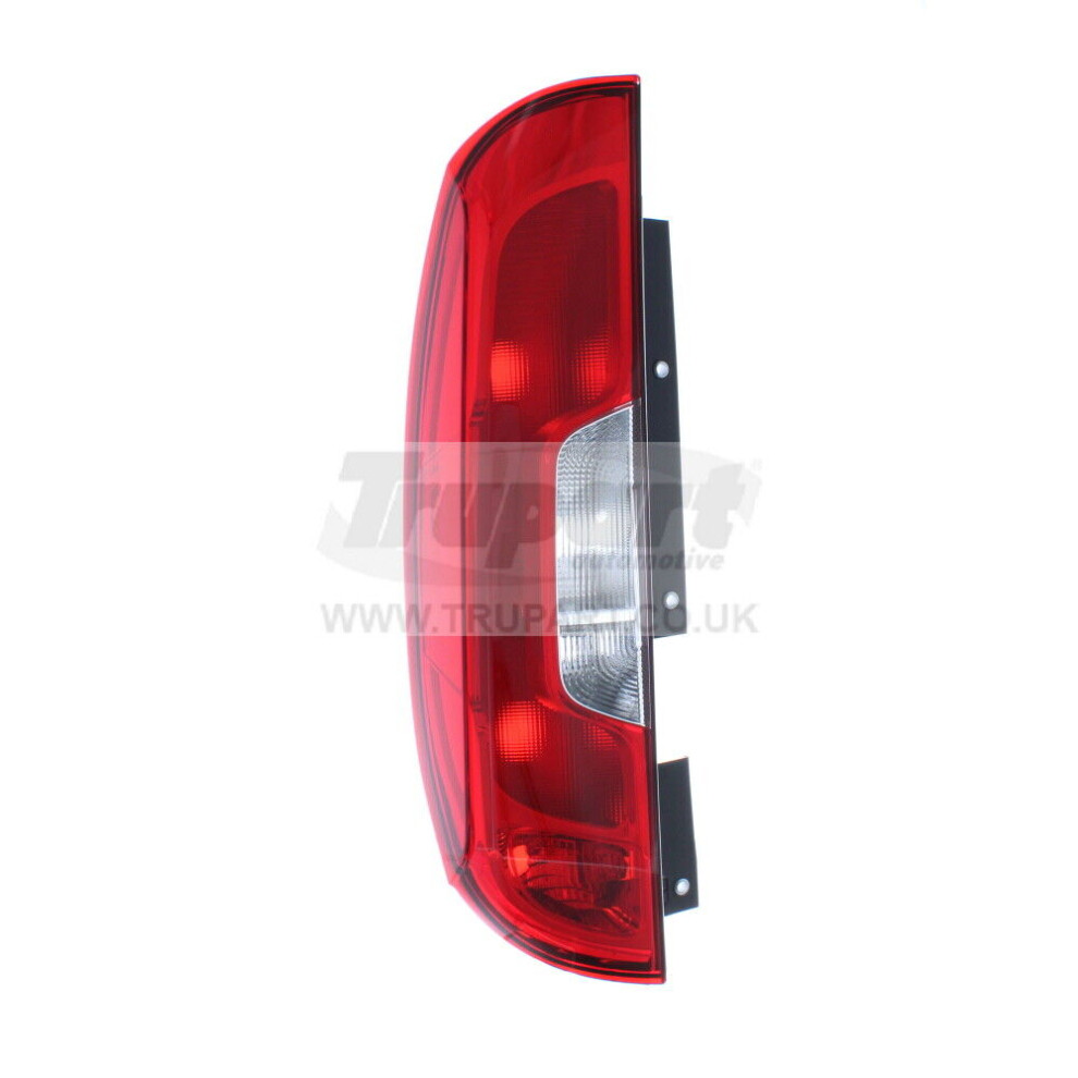 Left Passenger Side Ns Rear Lamp Rectangular P21/5W Py21w Fits Fiat Doblo Light 5037692275367
