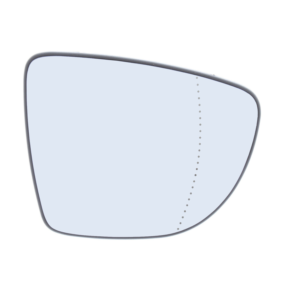 Trupart Mg7458 Right Mirror Glass Heated Aspherical Fits Renault Captur Clio Zoe 5037692221067