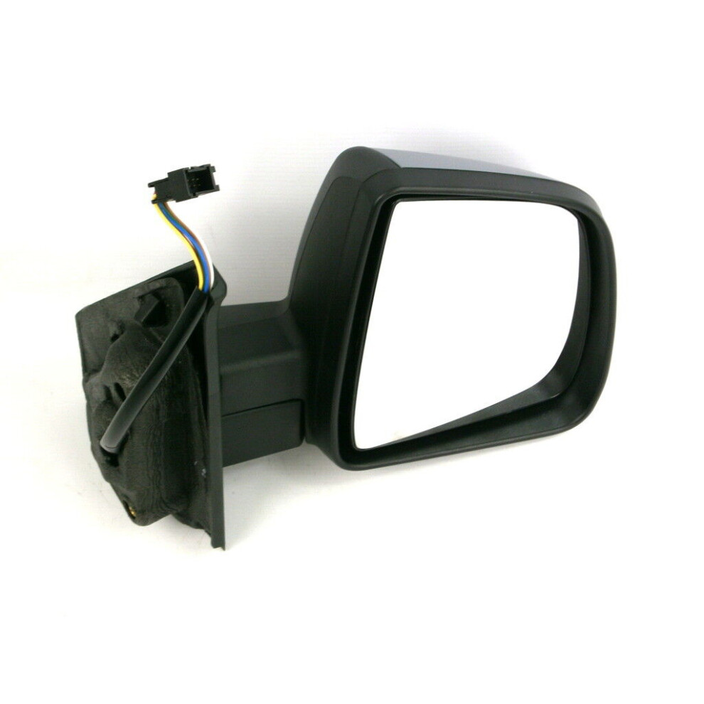 For Fiat Doblo Mk2 Mpv 2010-> Electric Single Glass Wing Mirror Primed Right Os 5037692202011