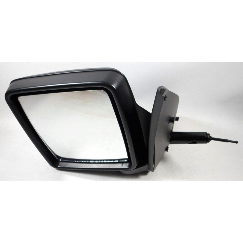 For Vauxhall Combo Van 10/2001-3/2012 Cable Wing Door Mirror Left Ns Black 5037692203568