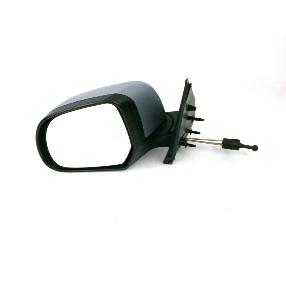 For Nissan Micra K13 Hatchback 9/2010-10/2013 Cable Mirror Primed Left Side Ns 5037692210115