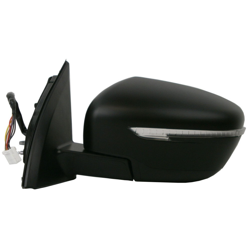 For Nissan Qashqai Mk2 2014-> Electric Wing Door Mirror Primed Left Side Ns 5037692216681