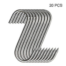 20pcs Stainless Steel Hooks With Sharp Tip For Butcher Shop For Kitchen Hot And Cold Smoking Practical Hook Drop Shipping