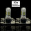 Pair Ph16w 80w LED backup reverse light bulbs canbus E92 E93 A7 5