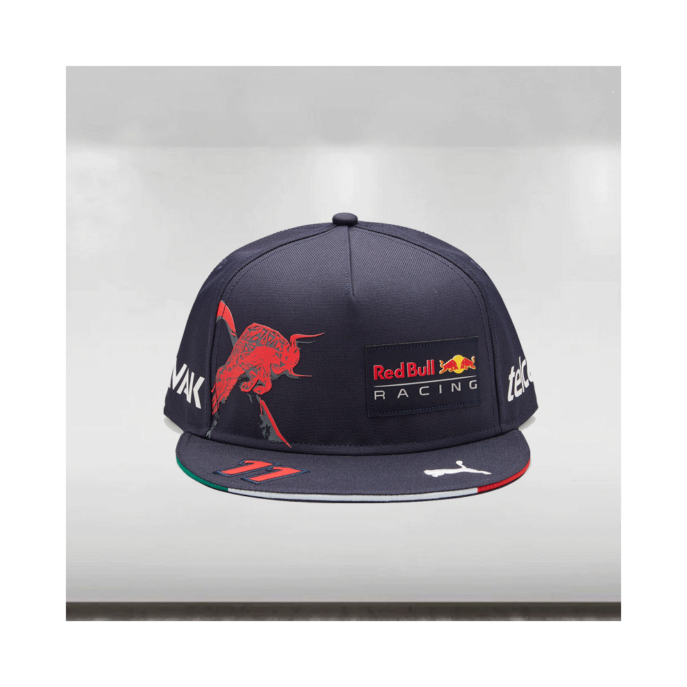 2022 Red Bull Racing Sergio Perez Team Flat Brim Cap